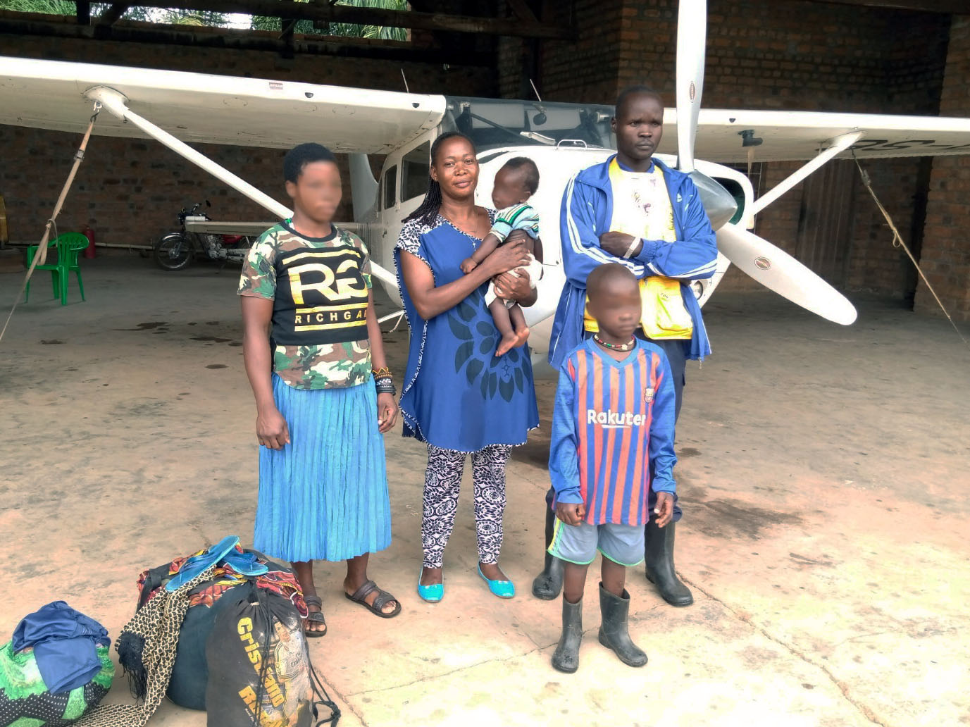 Gift of going home - Simon, Freddy, Celeste, and John arrive in Dungu
